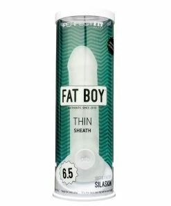 Perfect Fit Penis Extension Sleeve Fat Boy Thin Clear Cock Sheath (5.5 Inch Or 6.5 Inch) Sheaths & Sleeves