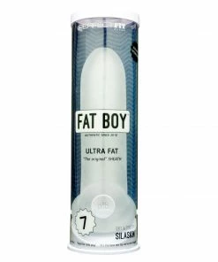 Sheaths & Sleeves Penis Extension Sleeve Fat Boy Ultra Fat Thick And Clear Cock Sheath By Perfect Fit
