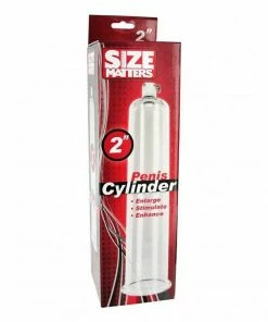 Size Matters Penis Pump Cylinder 2 Inch X 9 Inch Clear Penis Pumps