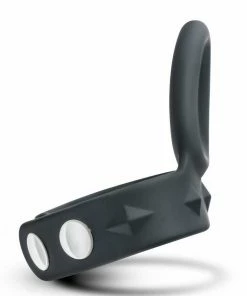 Performance VS7 Silicone Cock & Ball Strap Large Black By Blush Novelties Cock Rings