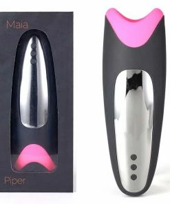 Maia Men Sex Toys Piper Rechargeable Multi-Function Warming & Vibrating Masturbator By Maia Toys Vibrating Pocket Pussy Toys