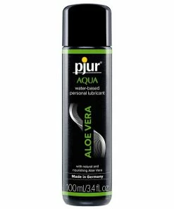 Pjur Aqua Aloe Vera Water-Based Lubricant 3.4 Oz Water Based Lube