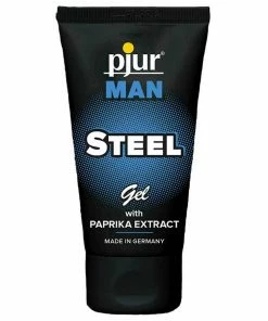 Pjur MAN STEEL Erection Gel 1.7 Oz (50 Ml) Male Enhancement