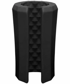 Platinum Silicone Split Sleeve Beaded Male Masturbator & Stroker By Optimale