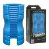 Platinum Silicone Split Sleeve Ribbed Male Masturbator & Stroker By Optimale