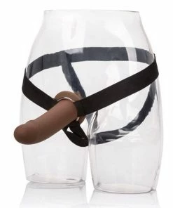 Cal Exotics PPA 7 Inch Hollow Penis Extension Strap On Sleeve With Jock Strap Harness For Men Sheaths & Sleeves
