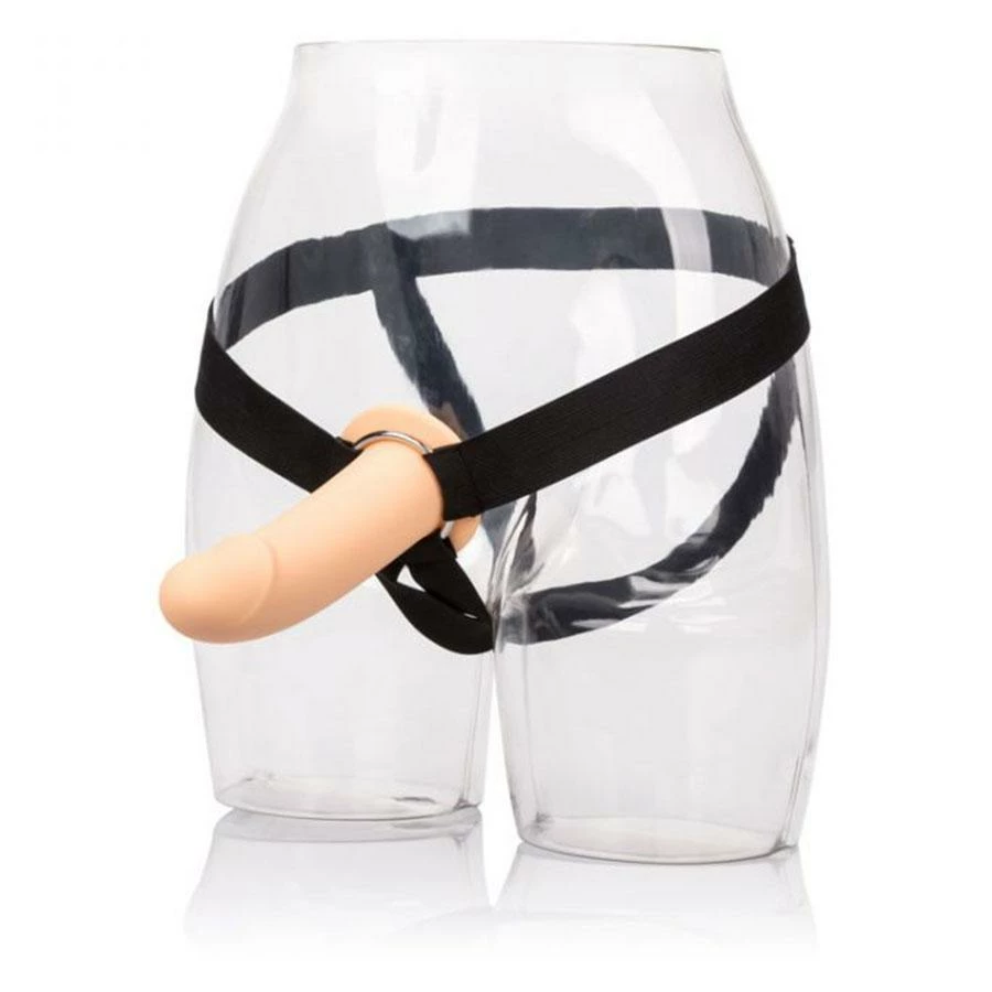 Cal Exotics PPA 7 Inch Hollow Penis Extension Strap On Sleeve With Jock Strap Harness For Men Sheaths & Sleeves 3 Cal Exotics PPA 7 Inch Hollow Penis Extension Strap On Sleeve With Jock Strap Harness For Men Sheaths & Sleeves