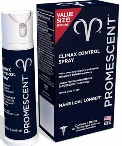 Promescent Spray For Climax Control | Lidocaine Delay Spray For Men Male Enhancement