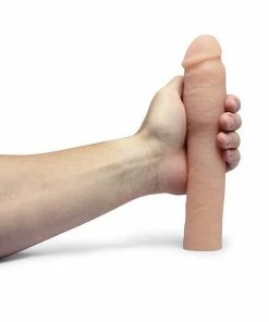 Sheaths & Sleeves Real Skin Penis Extension Sleeve 9 Inch Tan Cock Sheath By Healthy Vibes