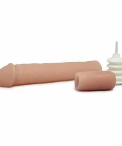 Sheaths & Sleeves Real Skin Penis Extension Sleeve 9 Inch Tan Cock Sheath By Healthy Vibes