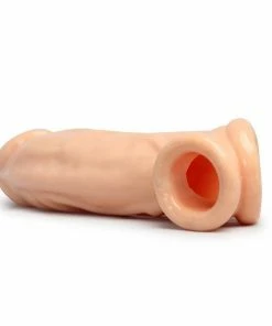Size Matters Realistic Penis Extension 8 Inch Flesh Cock Sheath & Ball Stretcher Sheaths & Sleeves 13 Size Matters Realistic Penis Extension 8 Inch Flesh Cock Sheath & Ball Stretcher Sheaths & Sleeves