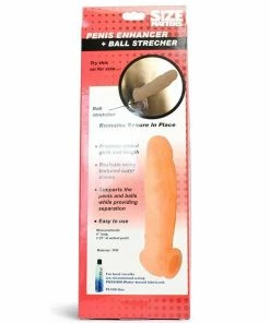 Size Matters Realistic Penis Extension 8 Inch Flesh Cock Sheath & Ball Stretcher Sheaths & Sleeves 15 Size Matters Realistic Penis Extension 8 Inch Flesh Cock Sheath & Ball Stretcher Sheaths & Sleeves