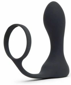 Pipedream Products Rechargeable Ass-Gasm Pro Silicone Anal Plug Cock Ring By Anal Fantasy Cock Rings