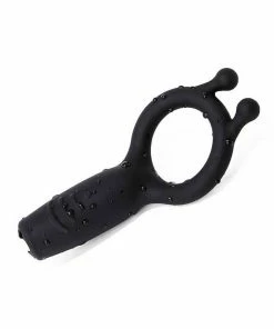Lynk Pleasure Products Cock Rings Rechargeable Silicone Vibrating Black Cock Ring By Lynk Pleasure