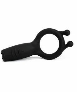 Lynk Pleasure Products Cock Rings Rechargeable Silicone Vibrating Black Cock Ring By Lynk Pleasure