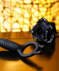 Lynk Pleasure Products Cock Rings Rechargeable Silicone Vibrating Black Cock Ring By Lynk Pleasure