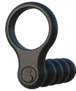 Pipedream Products Remote Control Double Penetrator Vibrating Cock Ring By Fantasy C-Ringz