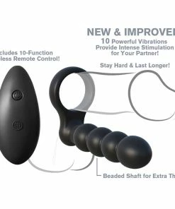 Pipedream Products Remote Control Double Penetrator Vibrating Cock Ring By Fantasy C-Ringz