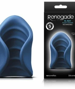NS Novelties Male Vibrators Renegade El Ray Silicone Penis Vibrator And Pocket Stroker