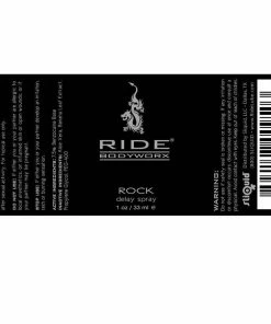 Male Enhancement Ride Bodyworx ROCK Benzocaine Infused Male Delay Spray 1 Oz By Sliquid