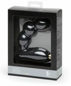 Rocks Off Big Boy Vibrating Black Prostate Massager & Perineum Stimulator Prostate Massagers