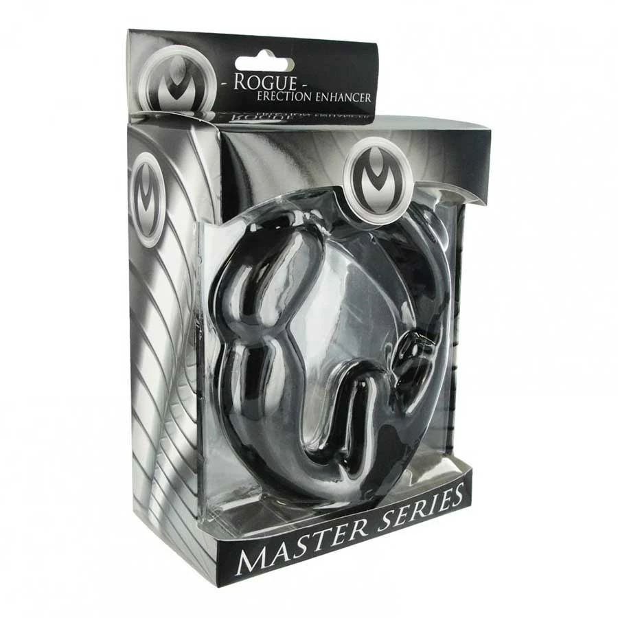 Rogue Erection Enhancer Cock & Ball Sling Anal Plug By Master Series 7 Rogue Erection Enhancer Cock & Ball Sling Anal Plug By Master Series