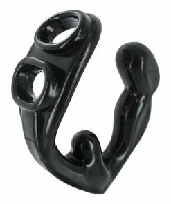 Rogue Erection Enhancer Cock & Ball Sling Anal Plug By Master Series