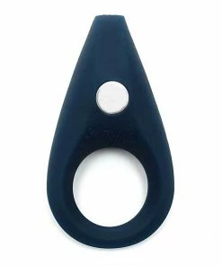 Satisfyer Plus Vibration Blue Silicone Cock Ring Couples Rechargeable Sex Toy Cock Rings