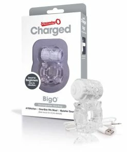 Cock Rings Screaming O Charged Big O Rechargeable Vibrating Cock Ring