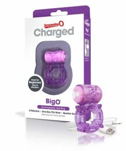 Cock Rings Screaming O Charged Big O Rechargeable Vibrating Cock Ring
