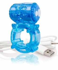 Cock Rings Screaming O Charged Big O Rechargeable Vibrating Cock Ring