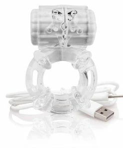 Cock Rings Screaming O Charged Big O Rechargeable Vibrating Cock Ring