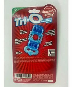 Cock Rings Screaming O Tri-O Dual Vibrating Cock And Ball Ring