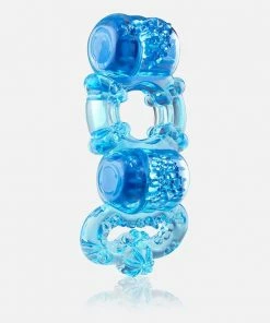 Cock Rings Screaming O Tri-O Dual Vibrating Cock And Ball Ring