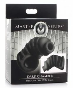 Master Series Silicone 4 Inch Soft Body Chastity Cage For Men