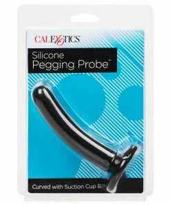 Cal Exotics Anal Sex Toys Black Silicone 5 Inch Pegging Probe And Anal Dildo