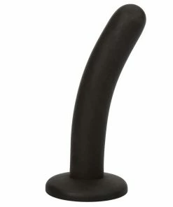 Cal Exotics Anal Sex Toys Black Silicone 5 Inch Pegging Probe And Anal Dildo