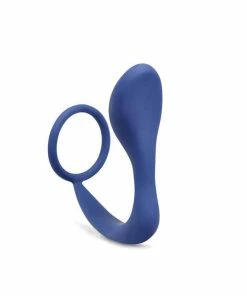 Lynk Pleasure Products Cock Rings Silicone Anal Plug Cock Ring Sexual Enhancer By Lynk Pleasure (Blue)