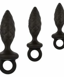 Silicone Anal Probe Kit Black By Cal Exotics Anal Sex Toys