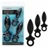 Silicone Anal Probe Kit Black By Cal Exotics Anal Sex Toys