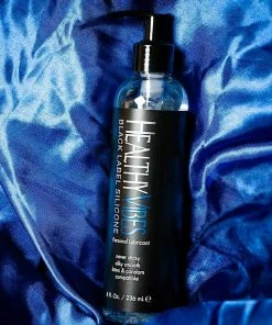 Silicone Based Lube Silicone Based Sex Lube Black Label Lubricant By Healthy Vibes