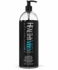 Silicone Based Lube Silicone Based Sex Lube Black Label Lubricant By Healthy Vibes