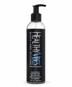 Silicone Based Lube Silicone Based Sex Lube Black Label Lubricant By Healthy Vibes