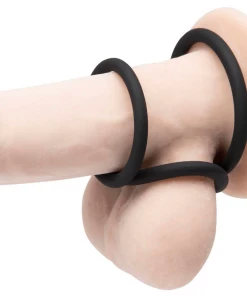 Lynk Pleasure Products Silicone Cock Ring Set By Lynk Pleasure 3 Soft And Stretchy Penis Rings