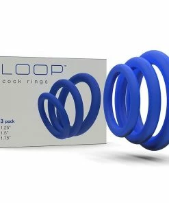 Lynk Pleasure Products Silicone Cock Ring Set By Lynk Pleasure 3 Soft And Stretchy Penis Rings