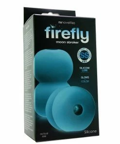 Silicone Firefly Blue Moon Silicone Stroker For Men By NS Novelties