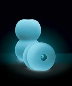 Silicone Firefly Blue Moon Silicone Stroker For Men By NS Novelties