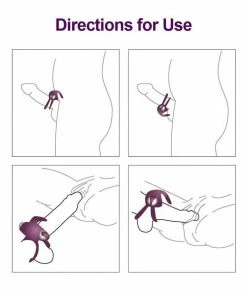 Lynk Pleasure Products Silicone Flicker Vibrating Cock Ring & Penis Enhancer By Lynk Pleasure Cock Rings