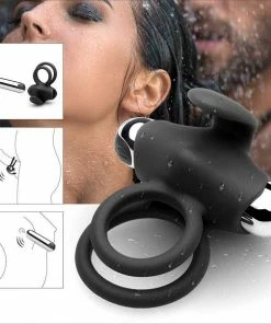 Lynk Pleasure Products Silicone Flicker Vibrating Cock Ring & Penis Enhancer By Lynk Pleasure Cock Rings