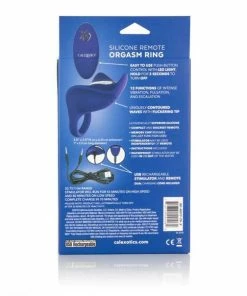 Silicone Remote Controlled Vibrating Orgasm Cock Ring By Cal Exotics Cock Rings